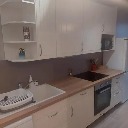 5 Personnes 52m2 Avec Grand Salon Et 1 Chambre Proche Aeroport Et Gare Apartament *